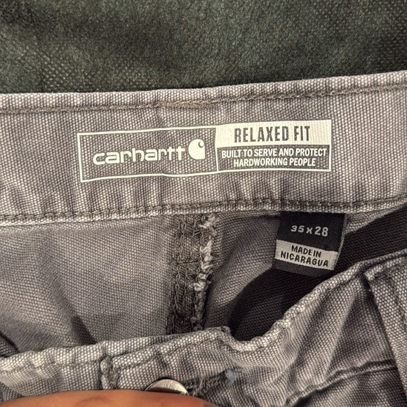 🔥Carhartt Men's Gray Pants - Relaxed Fit🔥 - Picture 3 of 7